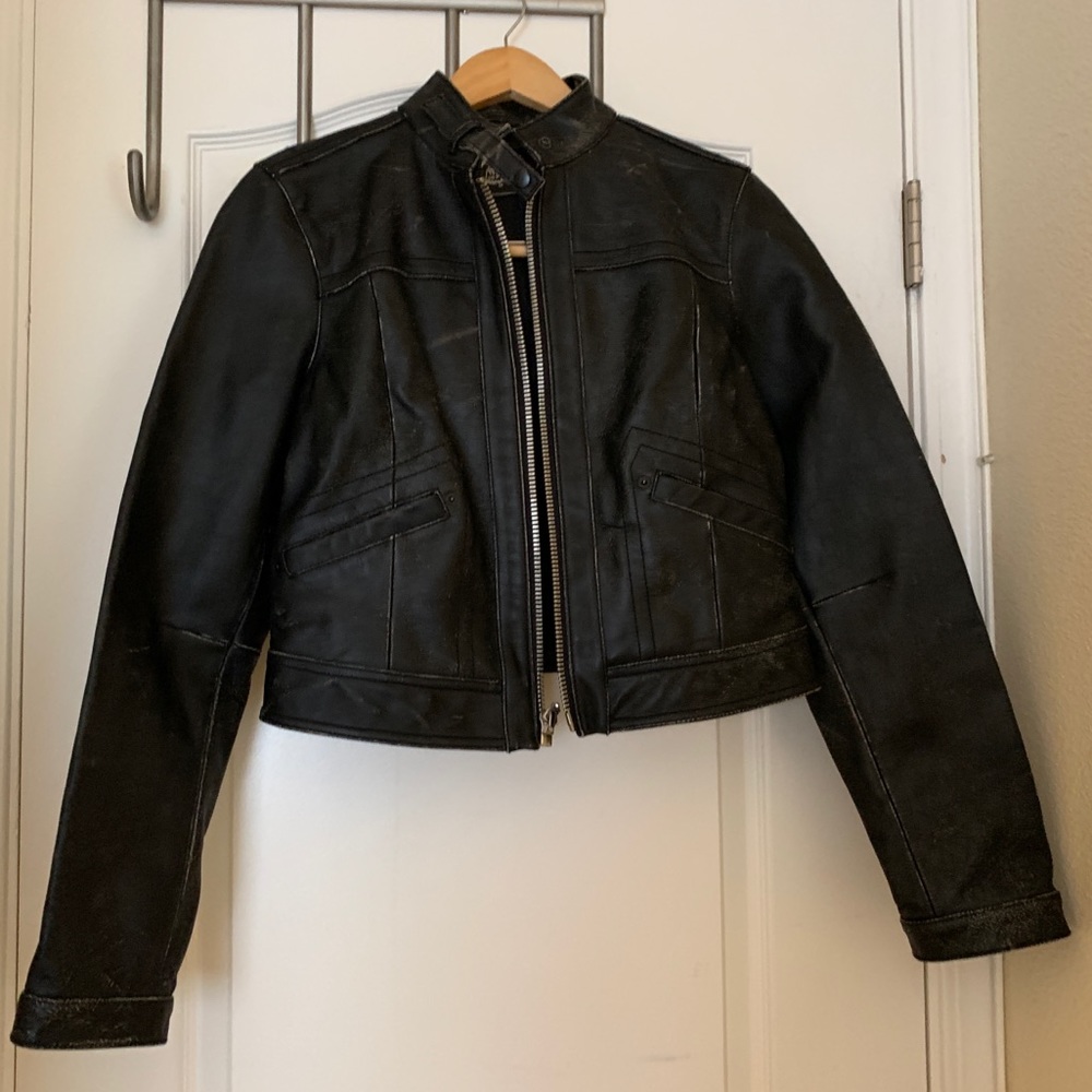 GAP 1965 limited edition leather jacket.